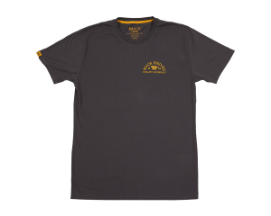 Charcoal Coin Badge T-Shirt