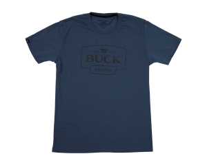Navy Buck Logo T-Shirt